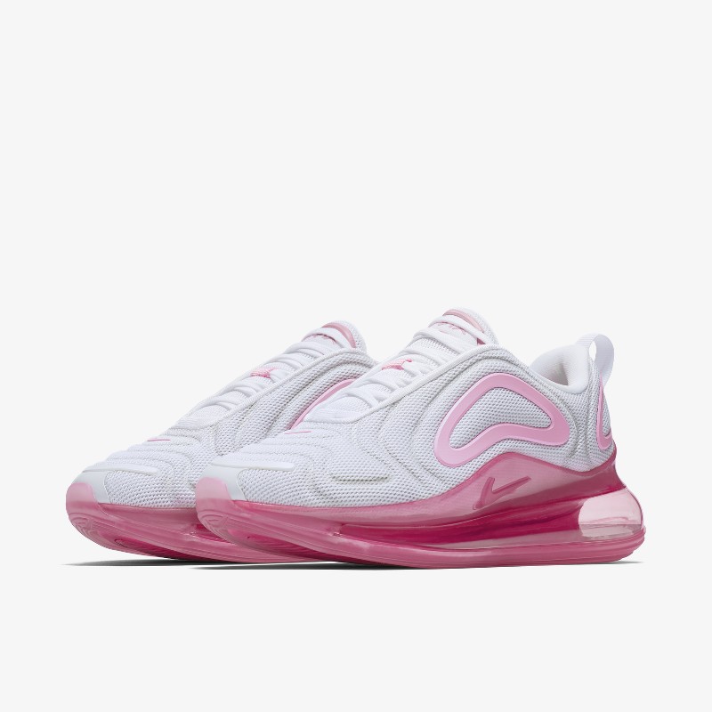 Pink and white 720s sales nike